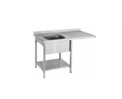 Spülcenter Serie 700 - ein Becken links; Beckenmaße: 400 x 500 x 300 mm